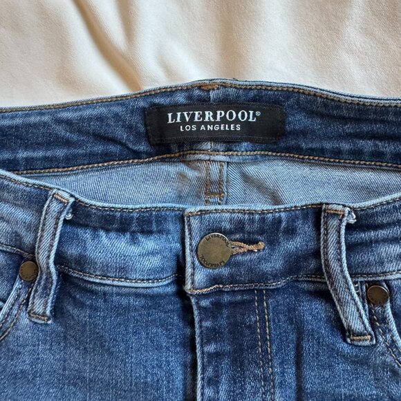 Liverpool Los Angeles Women's Distressed Skinny Jeans Size 6/28 - Picture 4 of 7